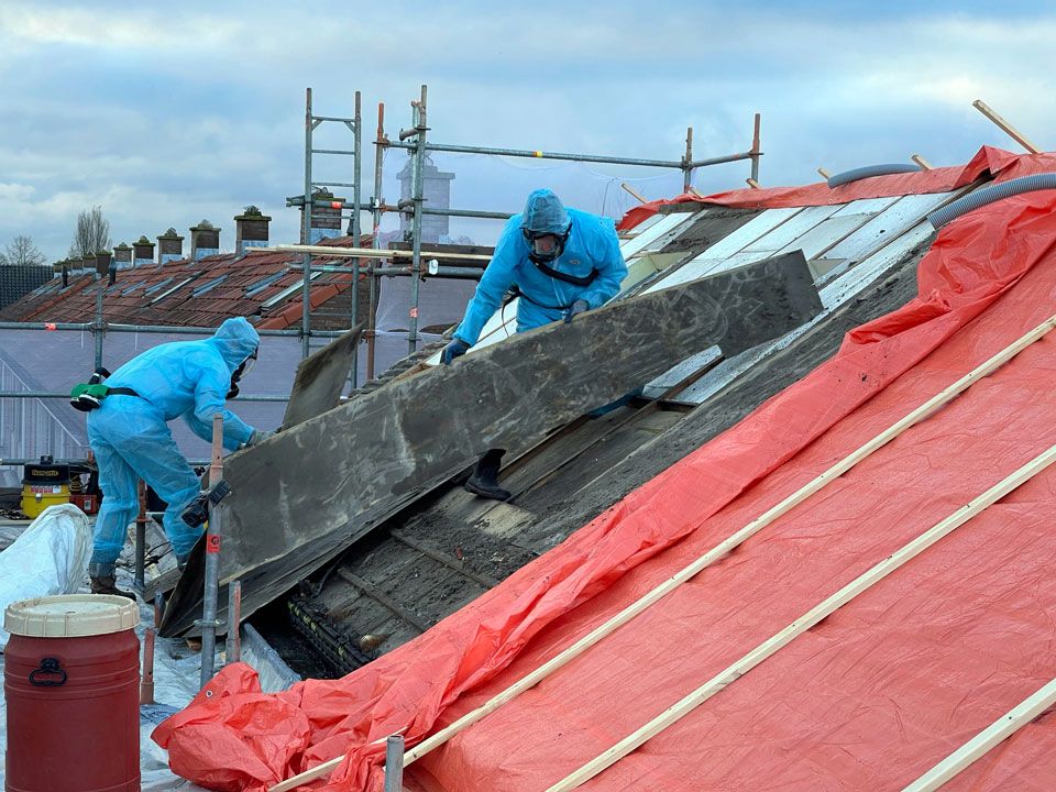 Grootschalig onderhoud Asbesthoudende daken